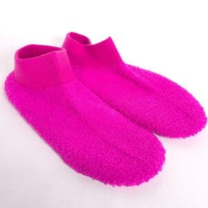 UGG Tasman Taffy Pink Cozy Slipper Socks 7 Soft Fuzzy Indoor Lounge Comfort